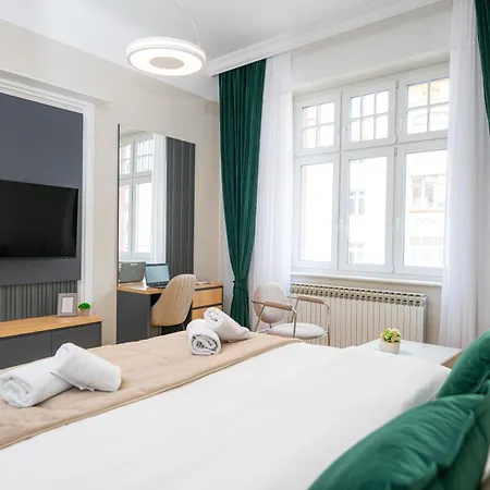 Apartman Titova Street Design Triplex Szarajevó